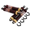 GDOOL 4 PCS Aluminum Alloy Shock Absorber Assembled Metal Oil
