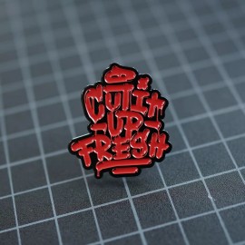 Unbranded "Cut It Up Fresh" Custom Skratch Pin