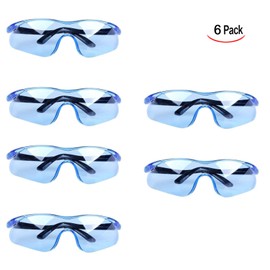 XLKJ Pack of 6 Children's Safety Goggles Outdoor Game Safety Glasses for Nerf N-Strike Elite Gun Eye Protection & Laboratory Work Safety Glasses