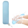 Long Handle Bath Brush, Anti-Slip Curve Handled Bath Body Brush,