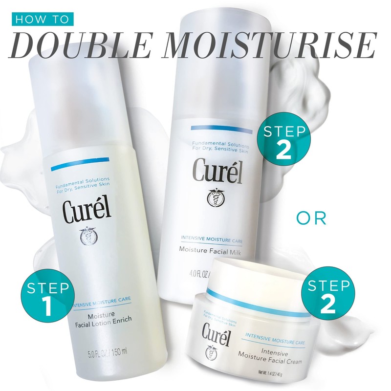 Curel Hydrating Face Toner, Water Essence for Dry, Sensitive Skin