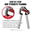 GD IRON GRIP Hand Grip Strengthener (Grip Strength Trainer) Premium