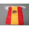 AZ FLAG SPAIN 12 meters BUNTING FLAG 20 flags 18''