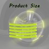 20 Pcs Car Wheel Hub Reflective Sticker, Night Reflective Safety