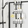 ODesign Over The Door Shower Caddy, 3-Tier Adjustable Hanging Caddy