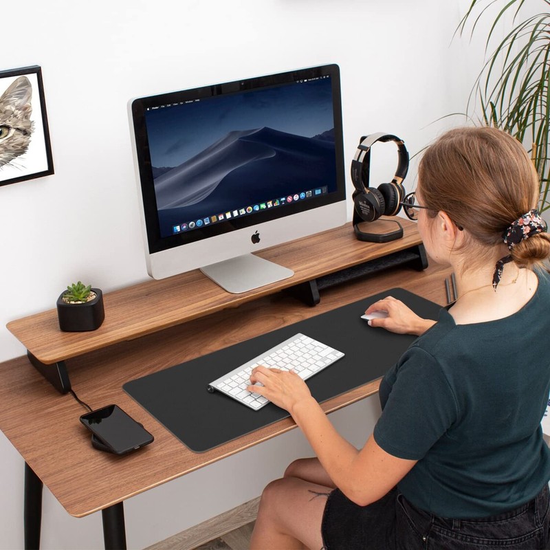 Aothia Desk Mat Large Protector Pad - Multifunctiona