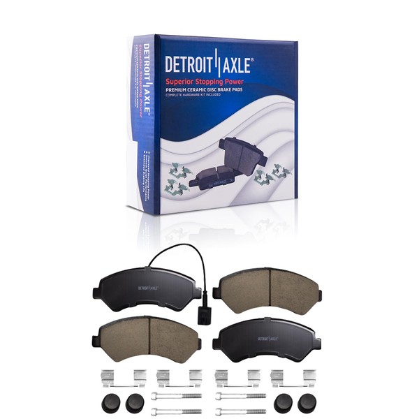 Detroit Axle - Front Brake Pads for 2009 2010 Peugeot