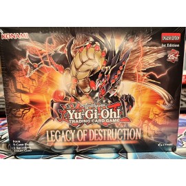 Yugioh Legacy of Destruction Box 1st Edition Factory Sealed + Exclusive Token