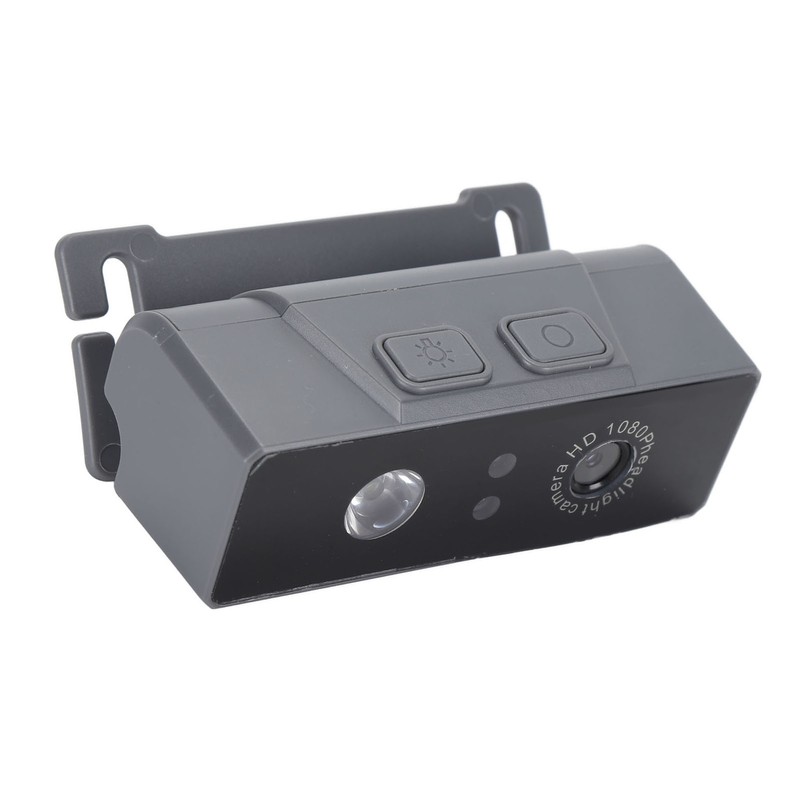 Head Mounted Camera Portable Gesture Sensor Light 1800mAh 45° Angle