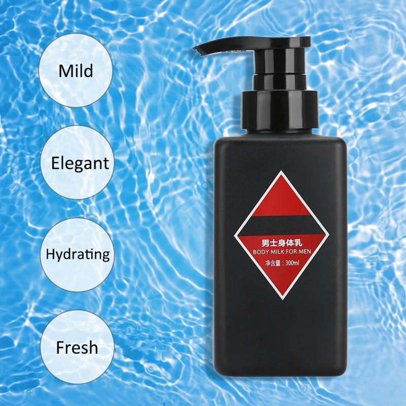 Men Body Lotion Oil sontrol Whitening Hydrating Moisturizing Nourishing Skin