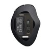 M-SH20MBSKXBK Black USB Wireless Bluetooth 5-Button Wireless Mouse, Medium Size
