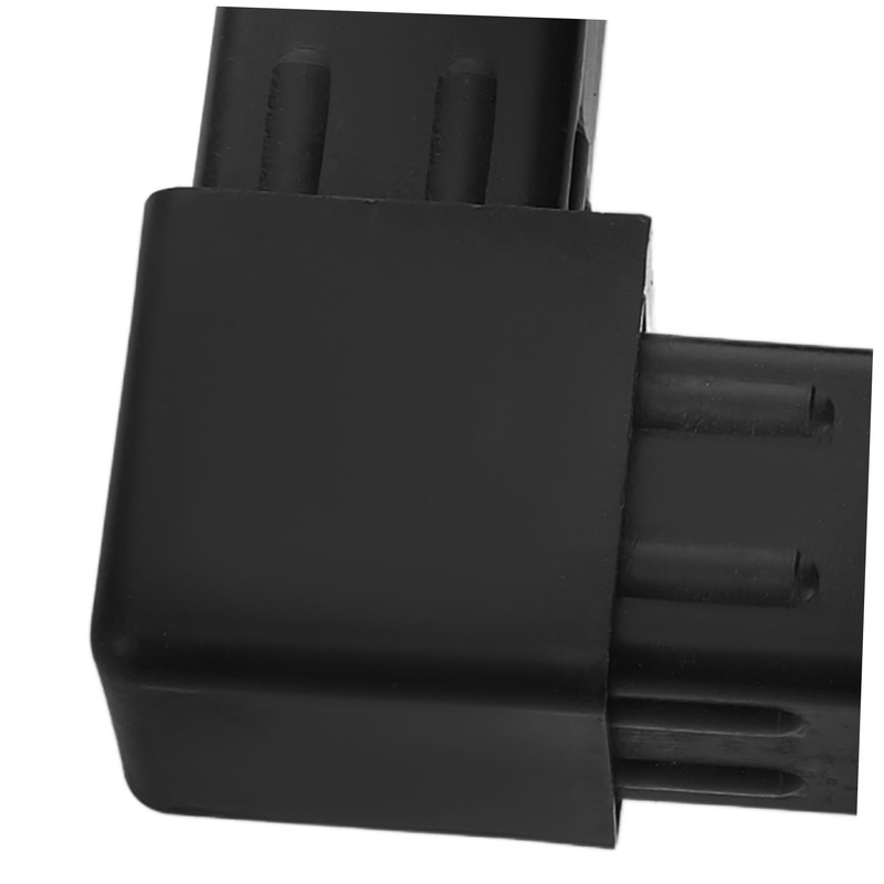 SHINEOFI 10pcs Plastic Square Tubing Connector Fittings Shape Joints for