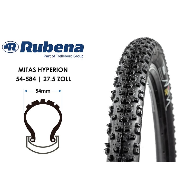 27.5 Bicycle Tyres Mitas Hyperion Bike Tyre 27.5 x 2.10