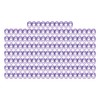 Durlo 150 Pcs Heart Shaped Metal Purple Paper Clips Bookmark