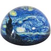 Van Gogh - Starry Night - Domed Glass Paperweight