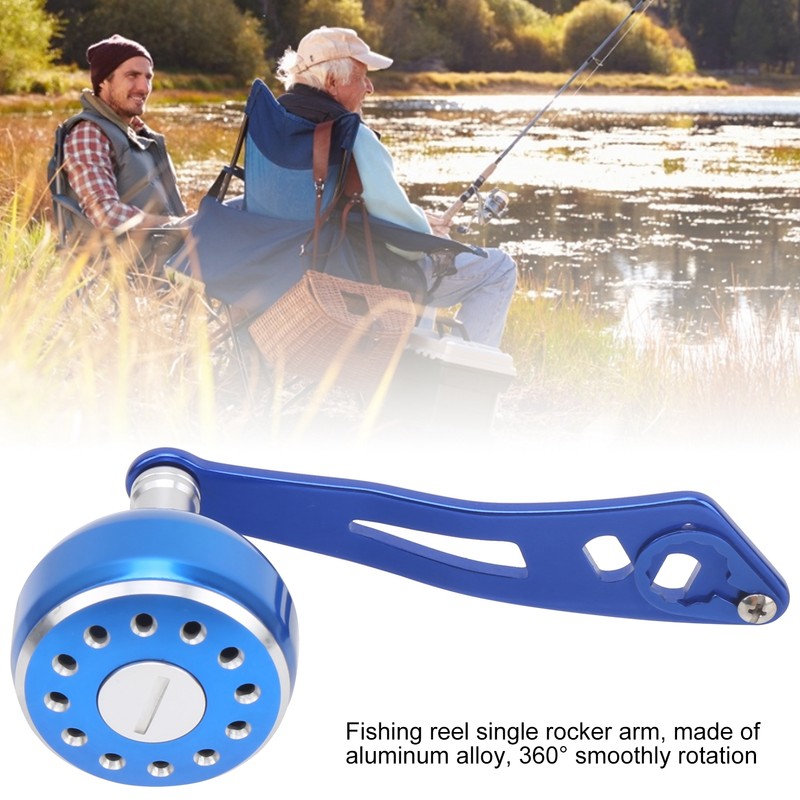 Fishing Reel Handle Grip Aluminum Alloy Baitcasting Reel Rocker Arm