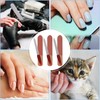 3 Pack Metal Nail File with Sharp Pointed Tip and