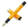 Jinhao 100 Classic Fountain Pen Orange Marble Celluloid, Medium Nib
