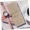 OHPHCALL Smart Watch Strap Storage Pouch Canvas Bag for Daily