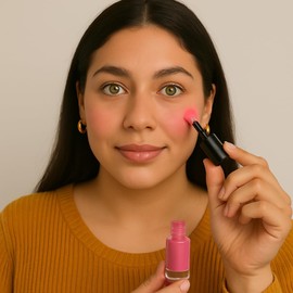 Rubores Líquidos Biss♡ Inspired Pack con 12 Tonos Alta Pigmentación & Acabado Profesional (05 Alma Gemela – Fucsia vibrante, para un toque de color llamativo y moderno., 6ml)
