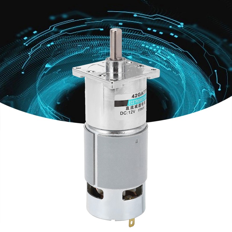 DC Gear Motor Mini Low Speed CW CCW Permanent Magnet
