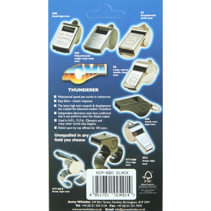 Acme (guild of) For Referees Whistle (Small) acm660