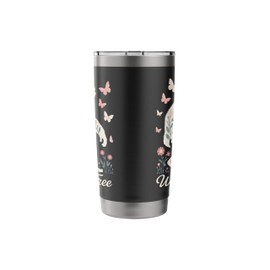 Floral Bigfoot Cottagecore Boho Sasquatch Women Bigfoot Stainless Steel Insulated Tumbler