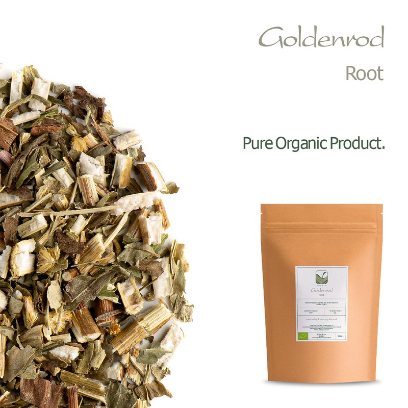 Golden Rod Tea Herb Organic - Goldenrod Root 100g