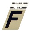 Hillman 840504 1-1/2-Inch Aluminum Angle-Cut Letter F