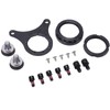 Fafeims Screw nut gasket kit, 150-piece stainless steel fasteners for
