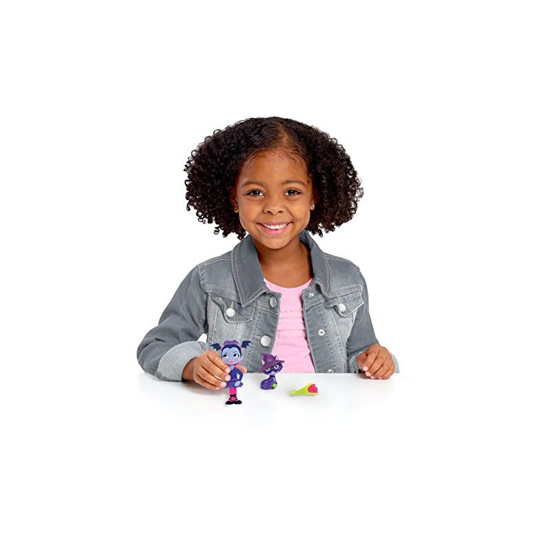 Vampirina Best Ghoul Friends Vee and Phoebe Cat Figure Toy,