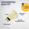 Best Sport 6-Piece Tournament Shuttle Cocks - White