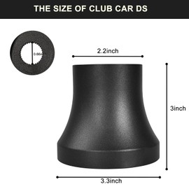 Shu-Ran Golf Cart Steering Wheel Adapter, Golf Cart Steering Wheel Adapter Hub Only For Club Car DS Golf Cart
