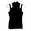 Susana Monaco Double Strap Mock Top in Black NWT Size