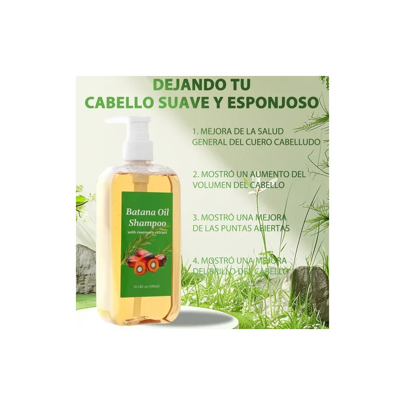 Champú Batana, Crecimiento Del Cabello.