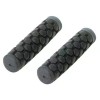 F&R Octagon M.T.B. Bike Bicycle Grips Black 7/8" Kraton Rubber.
