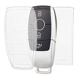 OFF WE GO Car Key Case Cover for Benz Class A B C E G S CLA CLE CLS GLA GLC GLE GLK Key Cover Key Protection Case Key Case Clear