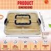 Charcuterie Board with Lid, Travel Portable Cheese Board, Cheese Board