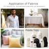 1 Yard White Cotton Fabric 57 Inch Wide 125 GSM