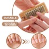 ZEPIQOR 2 x Nail Brush, Wood, Firm, Strong Bristles, Nail