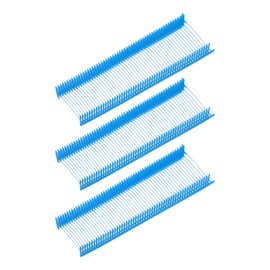 sourcing map 3000pcs Standard Tagging Gun Fasteners 25mm Tagging Barbs Pins PP Plastic Tag for Price Tagging Gun, Clothing Tags Gun Attachments for Garment Bag Fabric, Sky Blue