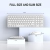 cimetech Wireless Keyboard and Mouse Combo, Compact Full Size Wireless