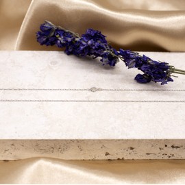 Carissima Gold Ladies 0.6mm Prince of Wales Necklace 9ct (375), Gold