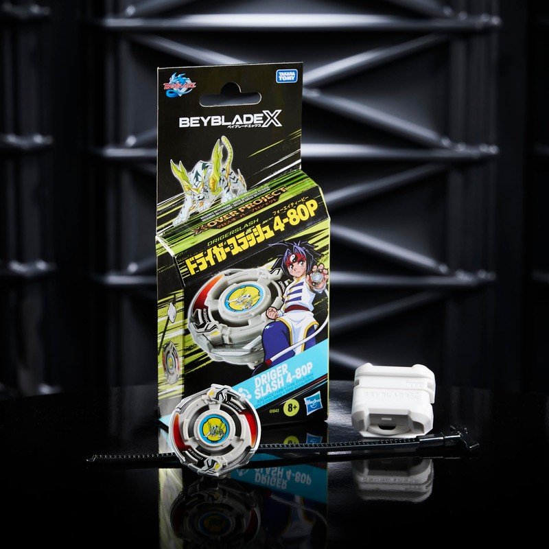 Hasbro Beyblade X, X-Over Project, Starter Pack Driger Slash 4-80P