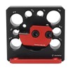 AUNMAS Wood Plug Cutter 8 Holes Adjustable Aluminum Alloy Dowel