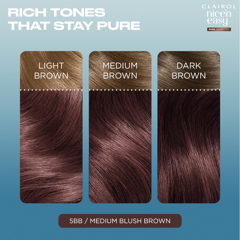 Clairol Nice n’ Easy Pure Brunettes Hair Colour | Pure