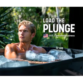 Alaskey® Giant Ice Block Mold with Lid (2-Pack) - Shape 12 lbs Ice Bricks - Professional Silicone Mold for Crafting Giant Ice Cubes, Ideal for Revitalizing Ice Baths, or Coolers Accessories...