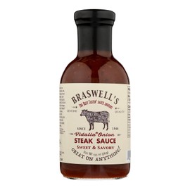 Braswell Sauce Steak Vidalia Onion, 13.5 oz