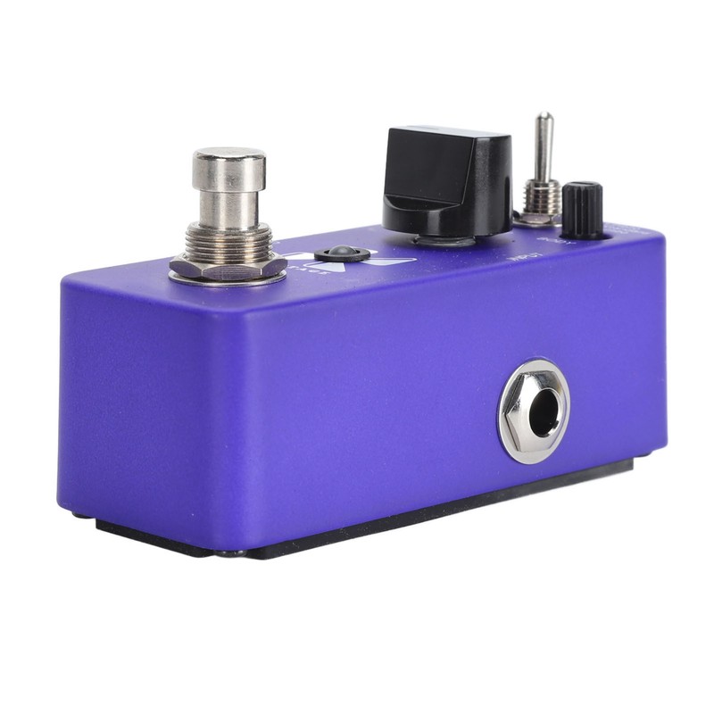 Electric Effects Pedal Aluminium Alloy Blue Color Piezo Standard Jumbo
