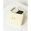 Daks (신세계강남점)DBSS1F403 화이트 라인배색 면혼방 중목양말2종세트 (DBS S1F403) White Line